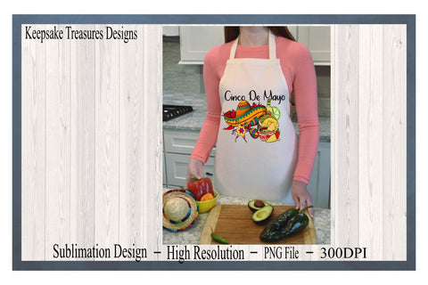 Cinco De Mayo, Fiesta Design With Multiple Uses, Cinco De Mayo Clipart, Digital Download, Sublimation PNG, Sublimation Keepsake Treasures Designs LLC. 