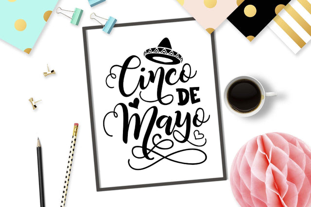 Cinco de mayo | Mexico Cut file SVG TheBlackCatPrints 
