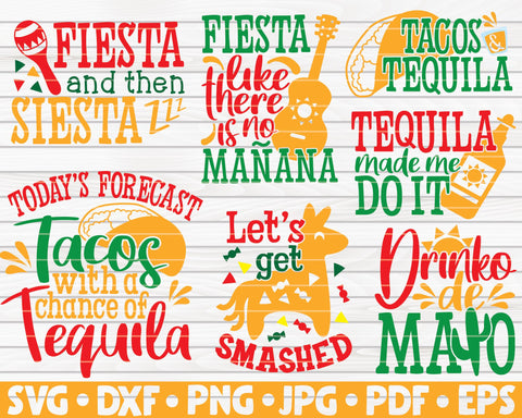 Cinco de Mayo SVG Bundle | 26 designs SVG HQDigitalArt 