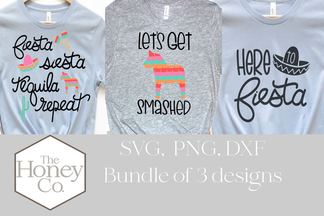 Cinco de Mayo SVG Bundle Bachelorette Party Set SVG The Honey Company 