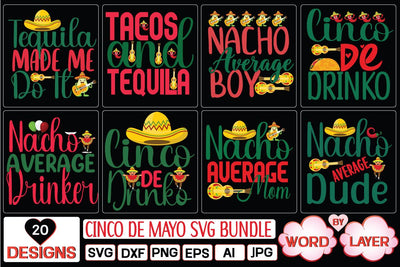 Cinco De Mayo SVG Bundle SVG Cut File SVG Studio Innate 