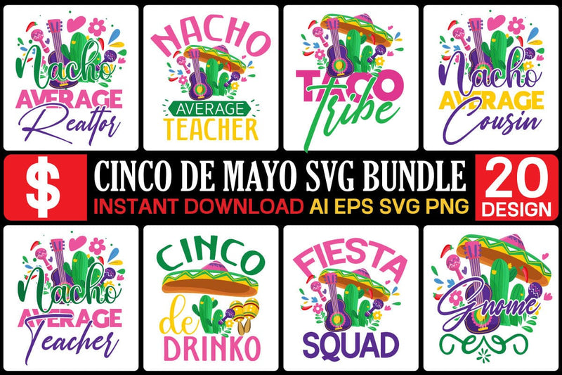 Cinco De mayo Svg Bundle SVG designmaster24 