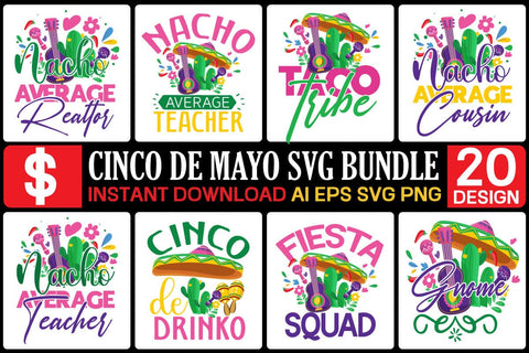 Cinco De mayo Svg Bundle SVG designmaster24 