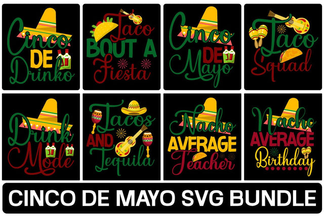 Cinco de mayo svg bundle SVG designmaster24 