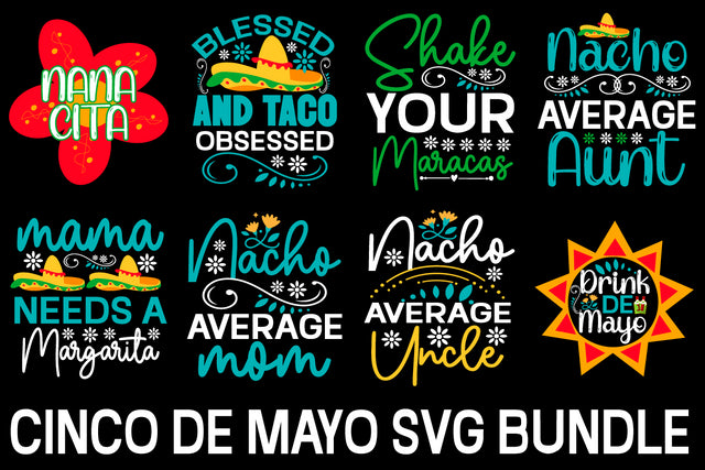 Cinco De Mayo Svg Bundle SVG designmaster24 