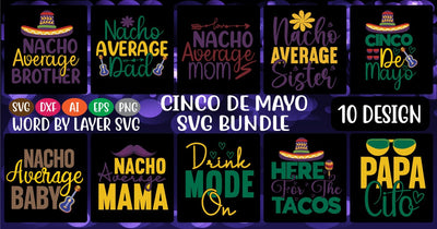 Cinco De Mayo SVG Bundle SVG MStudio 