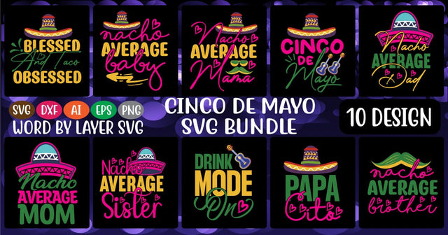 Cinco De Mayo SVG Bundle SVG MStudio 