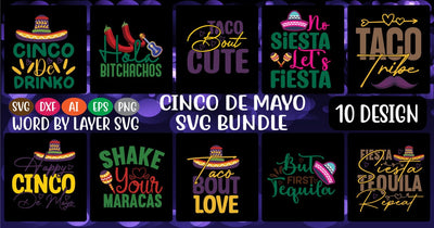 Cinco De Mayo SVG Bundle SVG MStudio 