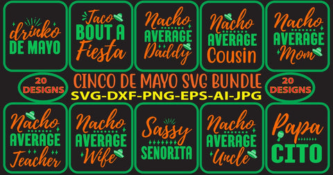 Cinco De Mayo SVG Bundle SVG Syaman 