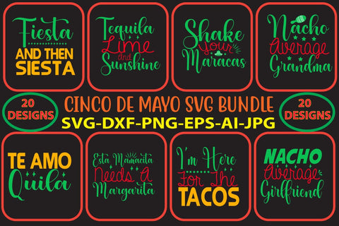 Cinco De Mayo SVG Bundle SVG Syaman 