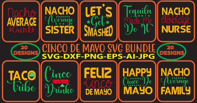 Cinco De Mayo SVG Bundle SVG Syaman 