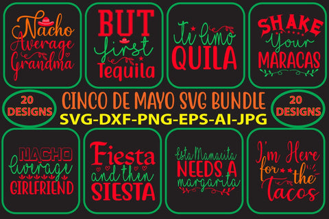 Cinco De Mayo SVG Bundle SVG Syaman 