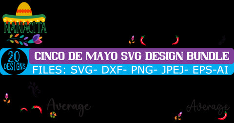 Cinco De Mayo SVG Bundle,Cinco De Mayo SVG Bundle Quotes,Cinco De Mayo 20 Design SVG Rafiqul20606 