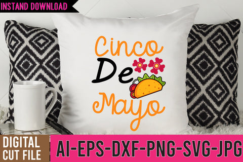Cinco De mayo SVG Design,Cinco De mayo SVG Cut Files SVG BlackCatsMedia 