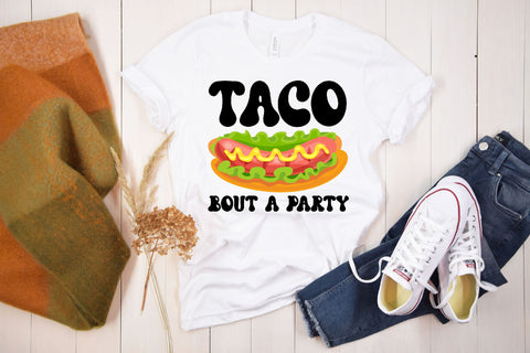 Cinco De Mayo Taco Bout a Party PNG Sublimation Rupkotha 