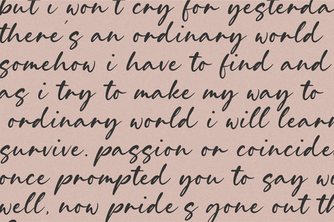 Cinderland Modern Handwritten Font Font Letterative 