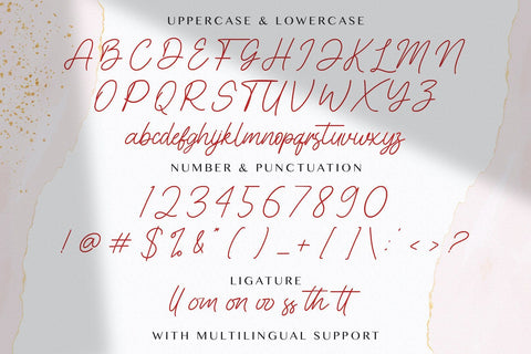 Cinthya Amy - Handwritten Font Font StringLabs 