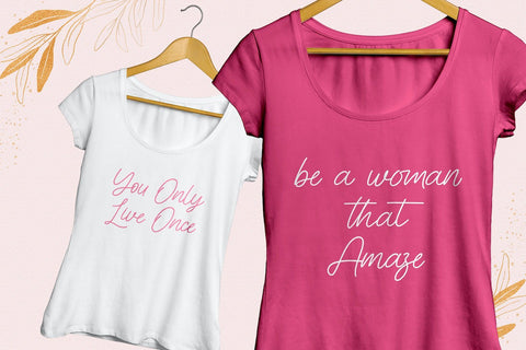 Cinthya Amy - Handwritten Font Font StringLabs 