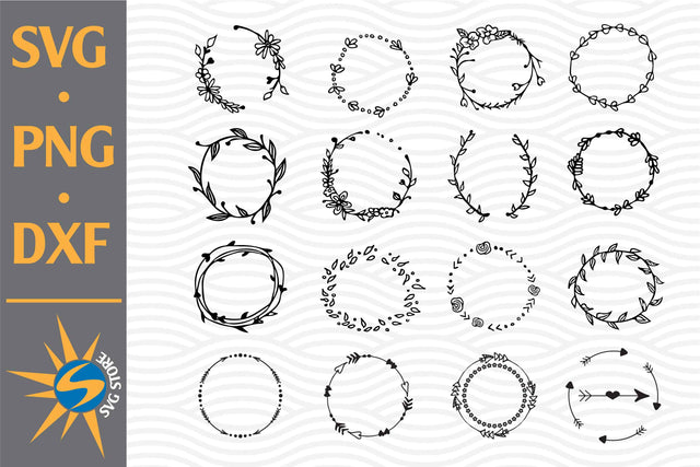 Circle Arrow SVG, PNG, DXF Digital Files Include SVG SVGStoreShop 