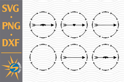 Circle Arrow SVG, PNG, DXF Digital Files Include SVG SVGStoreShop 