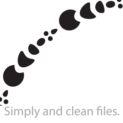 Circle Monogram frame SVG TribaliumArtSF 