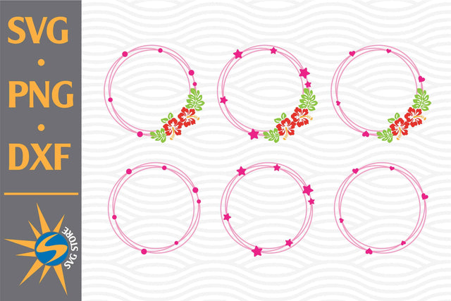 Circle Monogram SVG, PNG, DXF Digital Files Include SVG SVGStoreShop 