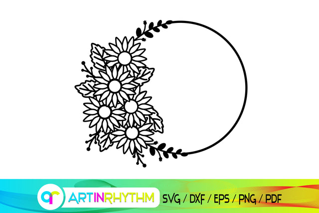 circle monogram svg SVG Artinrhythm shop 