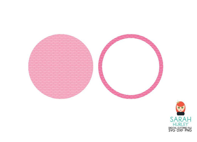 Circle Shaker Card SVG Sarah Hurley 