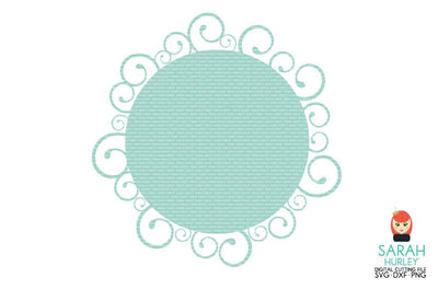 Circle Swirl Mat SVG Sarah Hurley 