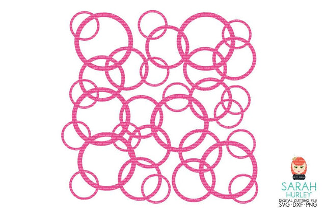 Circles Background SVG Sarah Hurley 