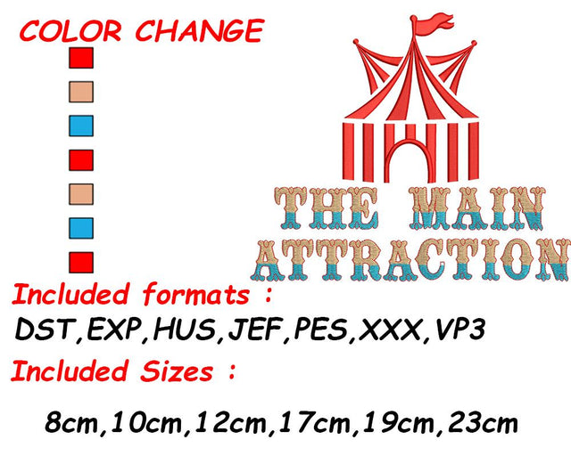 Circus Birthday, Kid Boy Embroidery, Circus Party, Carnival Birthday, Vintage Circus, Digital Download, Machine Embroidery Embroidery/Applique DESIGNS SVG Digital Designer 