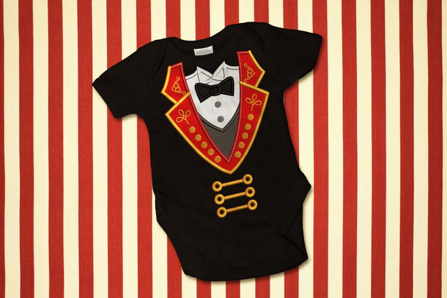 Circus Ringmaster Coat and Tuxedo Applique Embroidery Embroidery/Applique Designed by Geeks 
