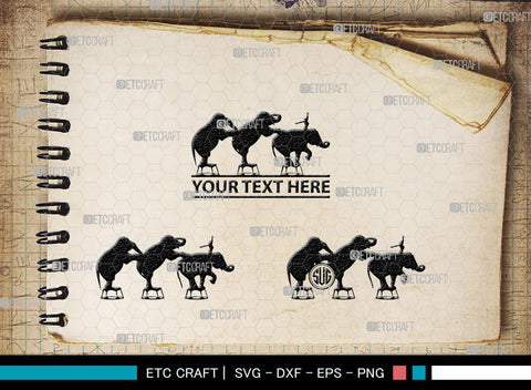 Circus Set Monogram, Circus Set Silhouette, Circus Set SVG, Circus Svg, High Wire Walkers Svg, Striped Tent Svg, Circus Set Svg, SB00115 SVG ETC Craft 