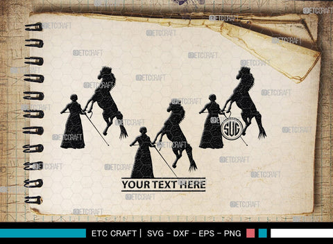 Circus Set Monogram, Circus Set Silhouette, Circus Set SVG, Circus Svg, High Wire Walkers Svg, Striped Tent Svg, Circus Set Svg, SB00115 SVG ETC Craft 