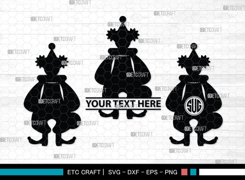 Circus Set Monogram, Circus Set Silhouette, Circus Set SVG, Circus Svg, High Wire Walkers Svg, Striped Tent Svg, Circus Set Svg, SB00115 SVG ETC Craft 