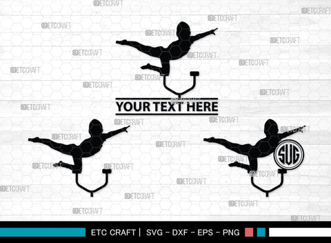 Circus Set Monogram, Circus Set Silhouette, Circus Set SVG, Circus Svg, High Wire Walkers Svg, Striped Tent Svg, Circus Set Svg, SB00115 SVG ETC Craft 