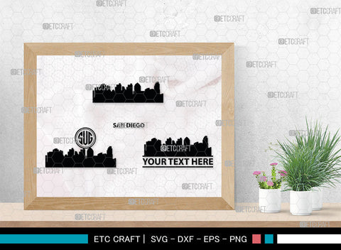 Cities Of USA Monogram, Cities Of USA Silhouette, USA City Svg, New York Svg, Chicago, Los Angeles, SB00022 SVG ETC Craft 