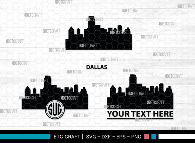 Cities Of USA Monogram, Cities Of USA Silhouette, USA City Svg, New York Svg, Chicago, Los Angeles, SB00022 SVG ETC Craft 