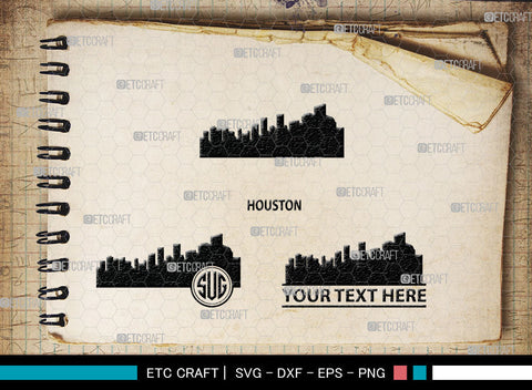 Cities Of USA Monogram, Cities Of USA Silhouette, USA City Svg, New York Svg, Chicago, Los Angeles, SB00022 SVG ETC Craft 