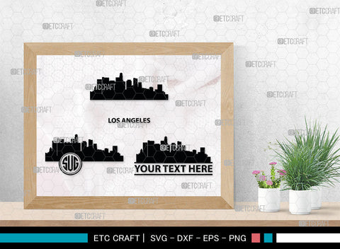 Cities Of USA Monogram, Cities Of USA Silhouette, USA City Svg, New York Svg, Chicago, Los Angeles, SB00022 SVG ETC Craft 