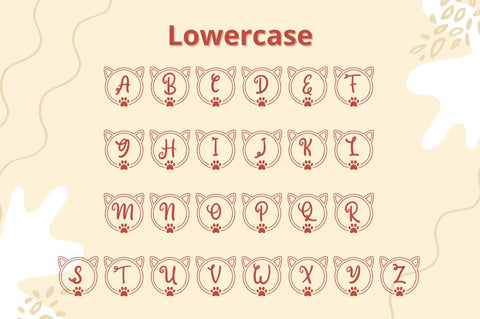 Citten Monogram Font Attype studio 