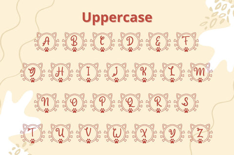 Citten Monogram Font Attype studio 