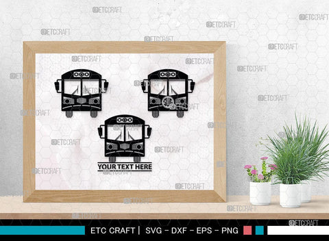 City Bus Monogram, City Bus Silhouette, City Vehicles Svg, School Bus Svg, Camper Van Svg, City Bus Svg, SB00040 SVG ETC Craft 