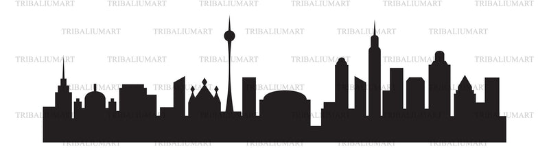 City Skyline SVG TribaliumArtSF 