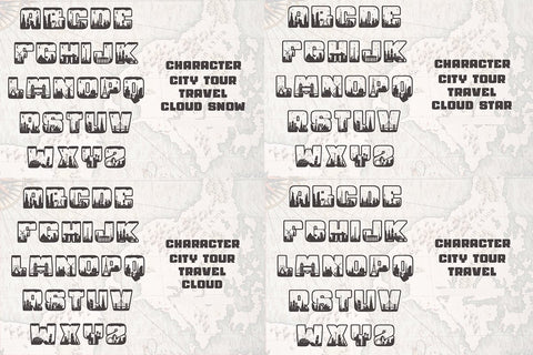 City Tour Font JH-CreativeFont 