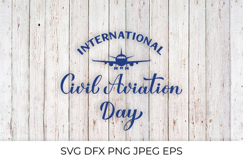 Civil Aviation Day calligraphy hand lettering SVG LaBelezoka 