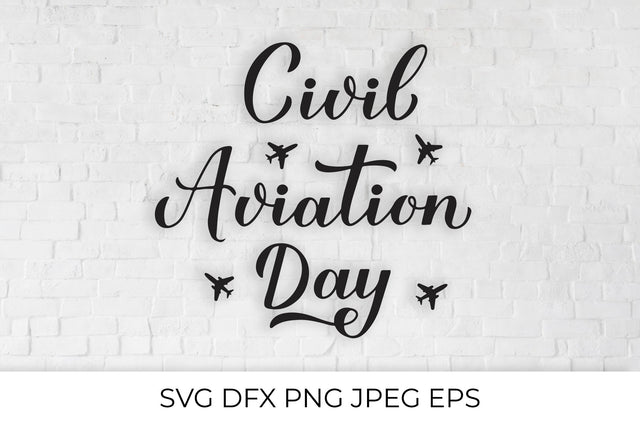 Civil Aviation Day SVG LaBelezoka 