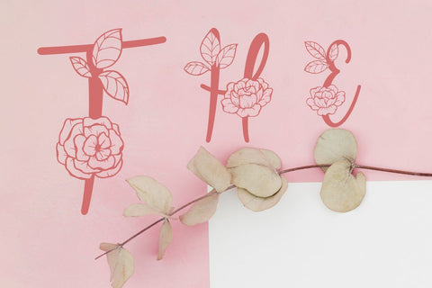 Clarissa Monogram SVG yumnatype 