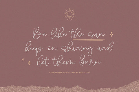 Claritty Font Timur type 