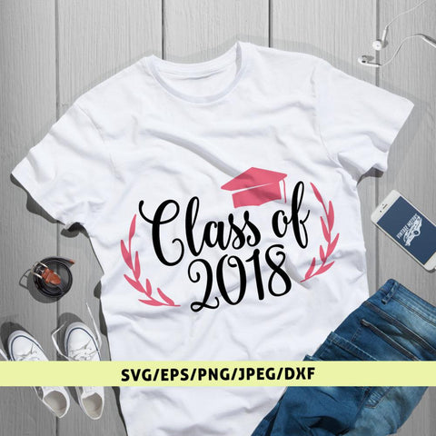 Class Of 2018 SVG CoralCutsSVG 